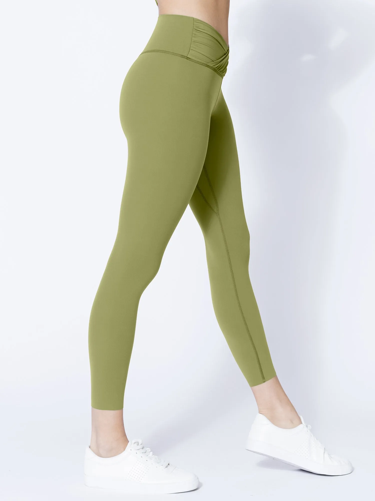 NUDE WRAP ANKLE CROPS