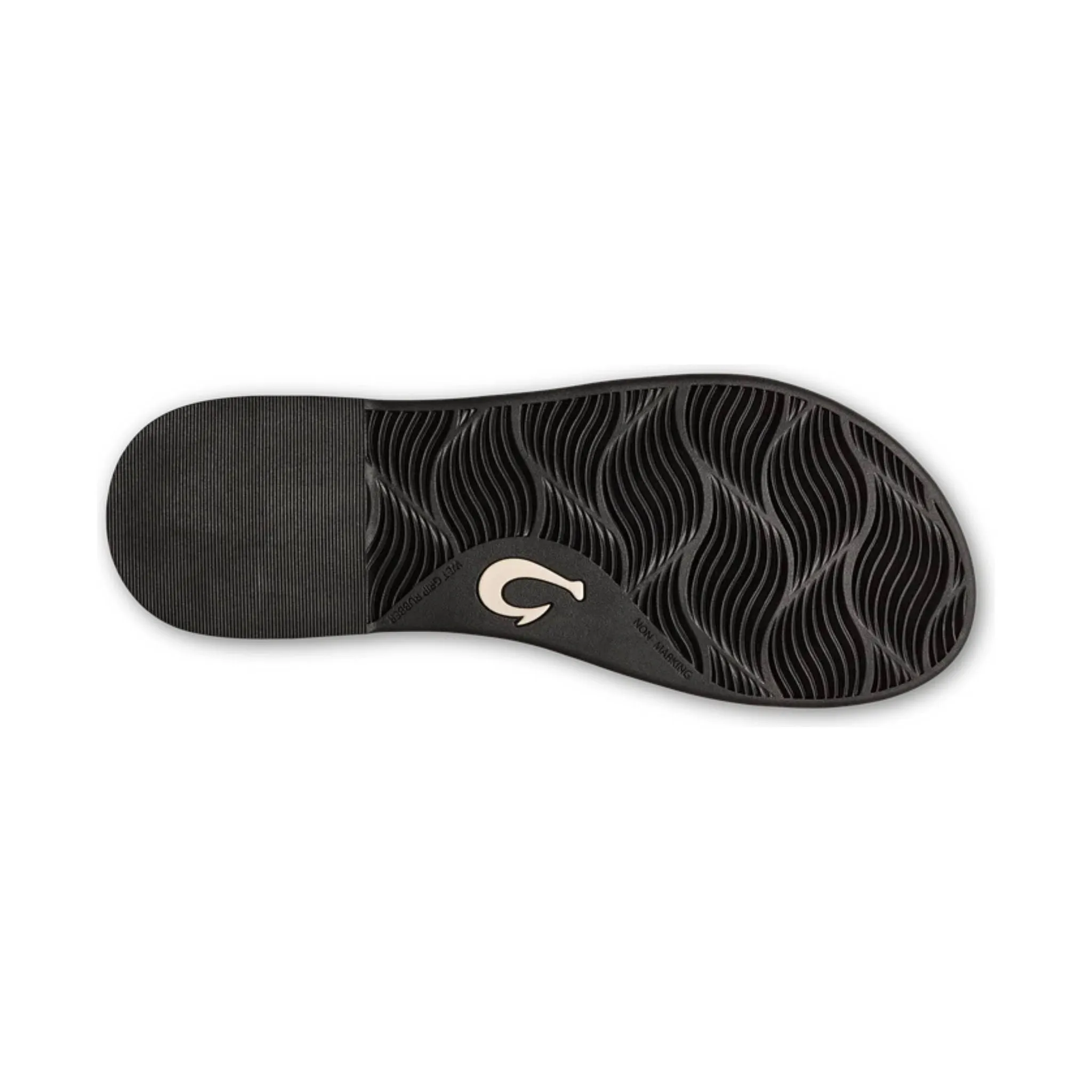 OluKai Women's La`i Slide Sandals - Lava Rock