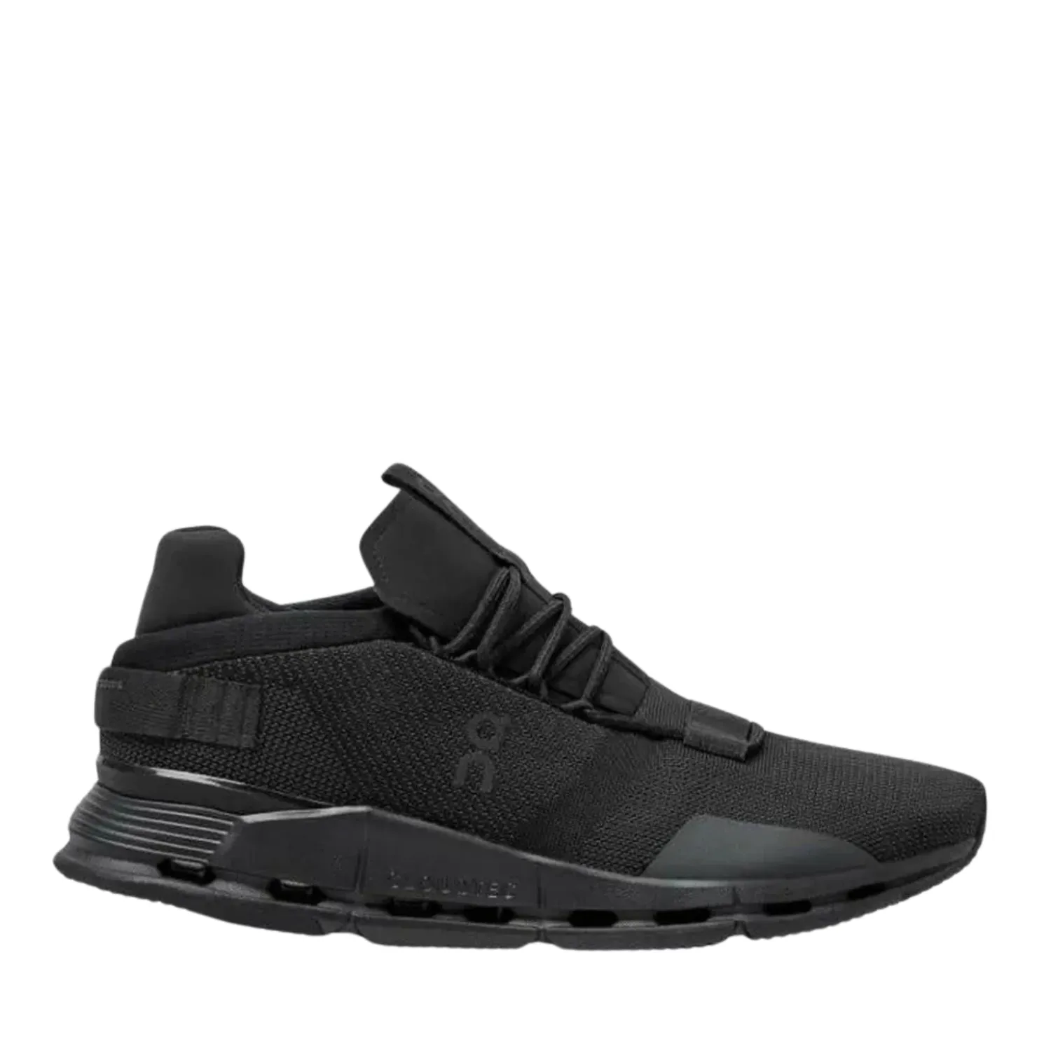 ON RUNNING CLOUDNOVA 2 BLACK SNEAKERS