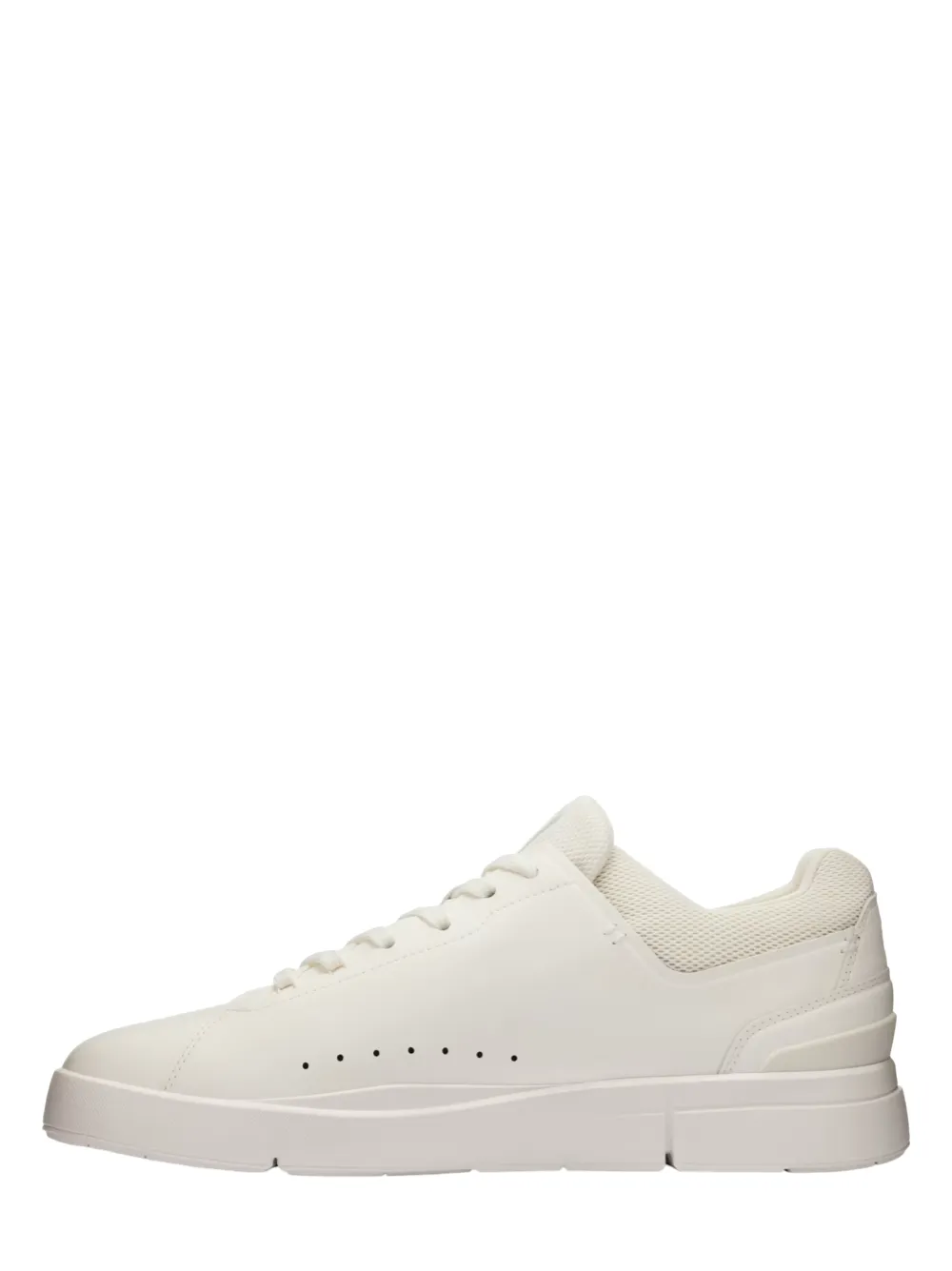 On Running Women's The Roger Advantage Sneaker in All White