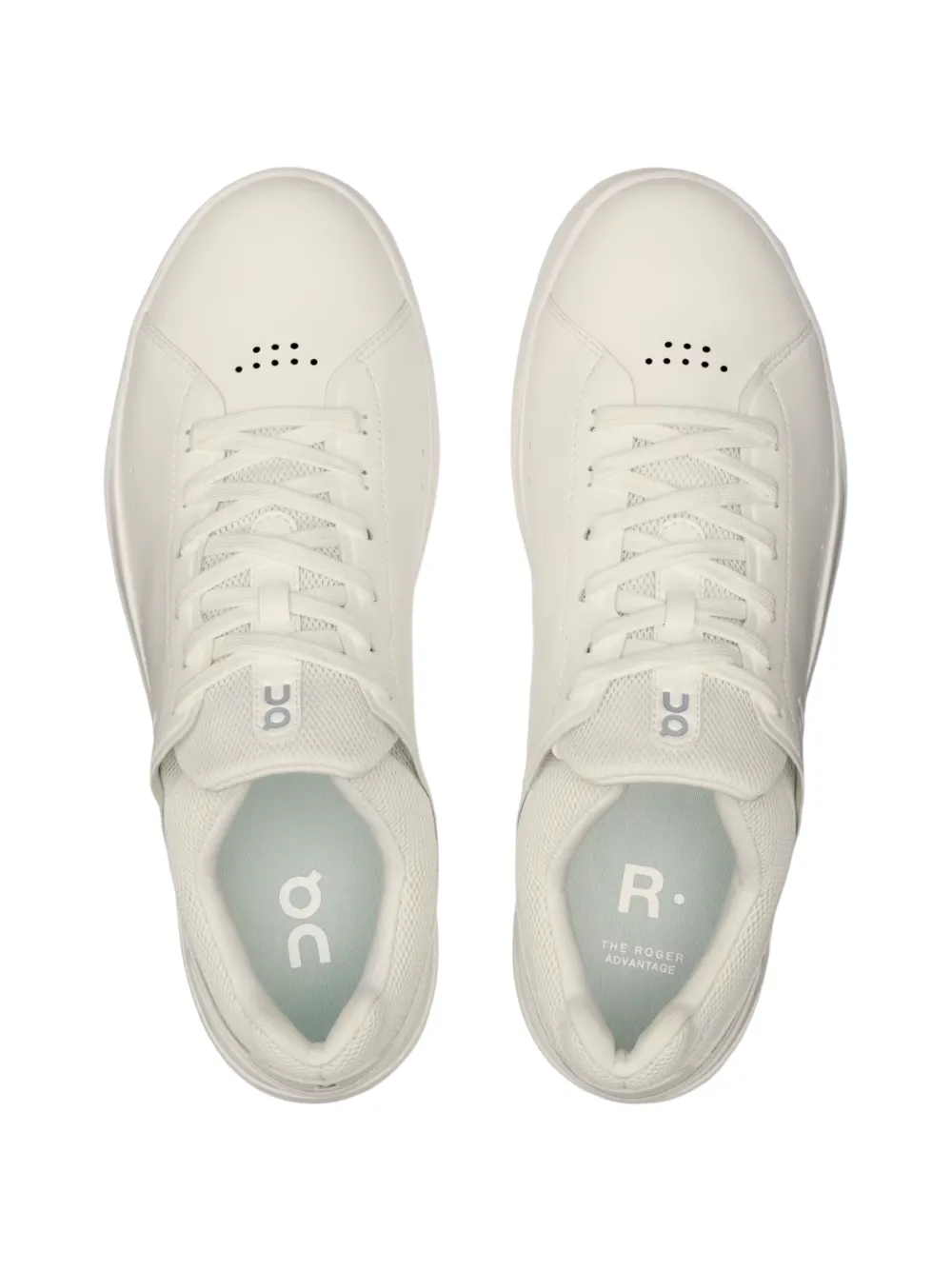 On Running Women's The Roger Advantage Sneaker in All White