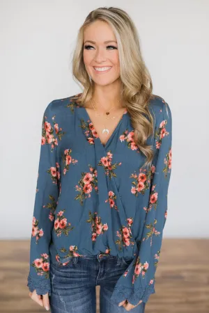One Last Change Floral Top