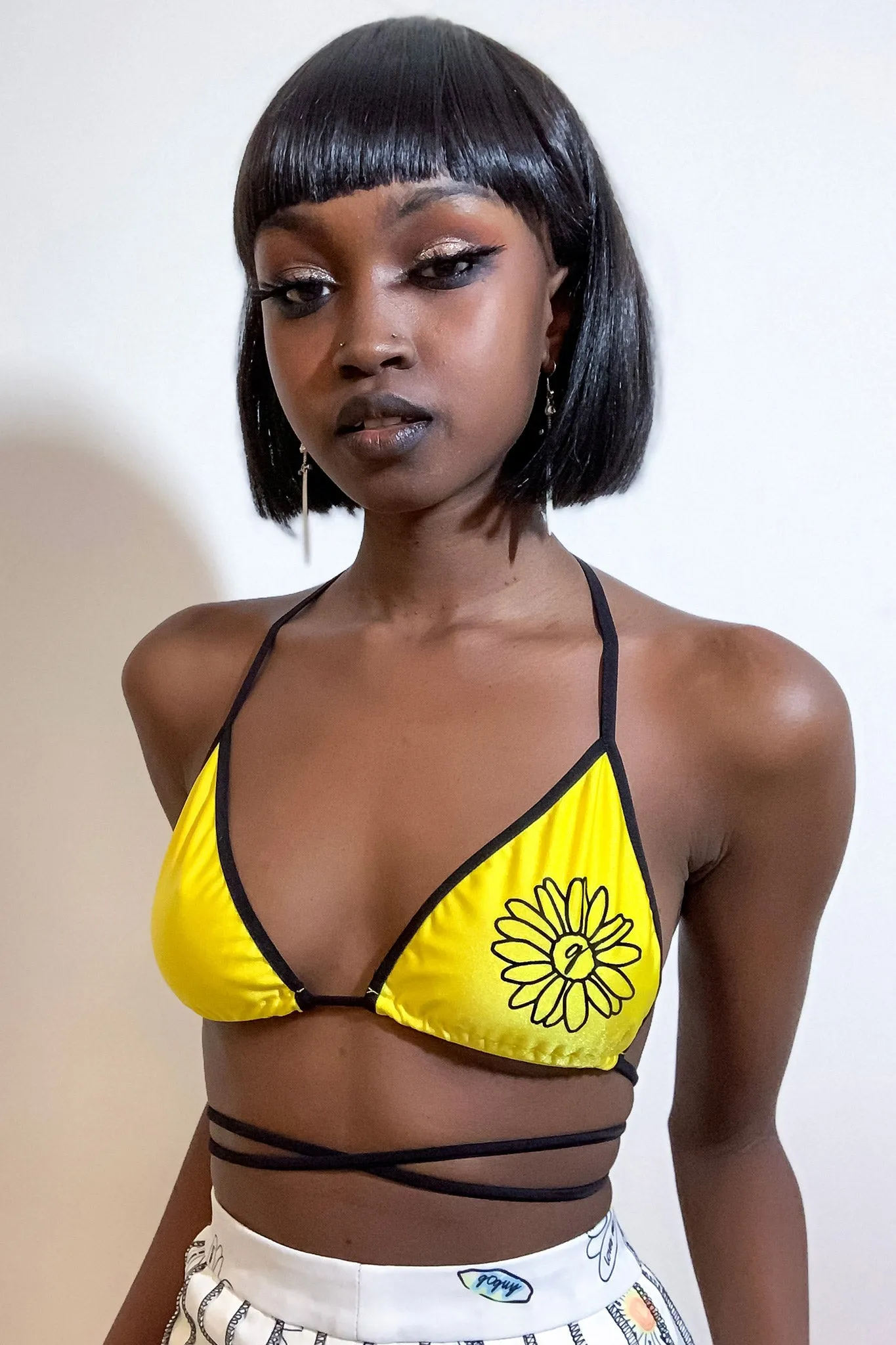 Oopsie Daisy Wrap Around Bikini Top