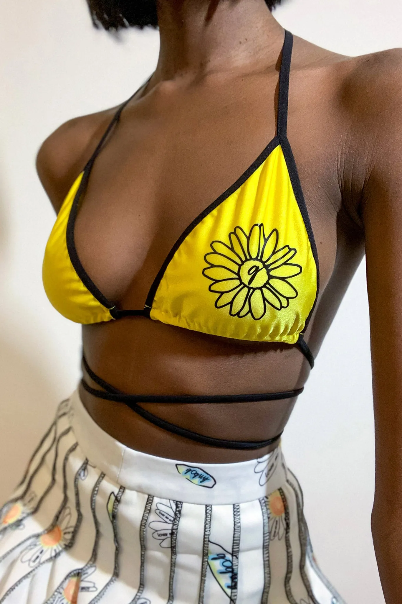 Oopsie Daisy Wrap Around Bikini Top