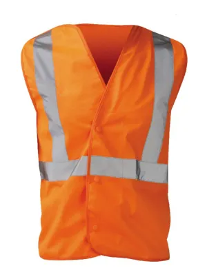 Orbit International Euston Hi Vis Orange Waistcoat LULO2C