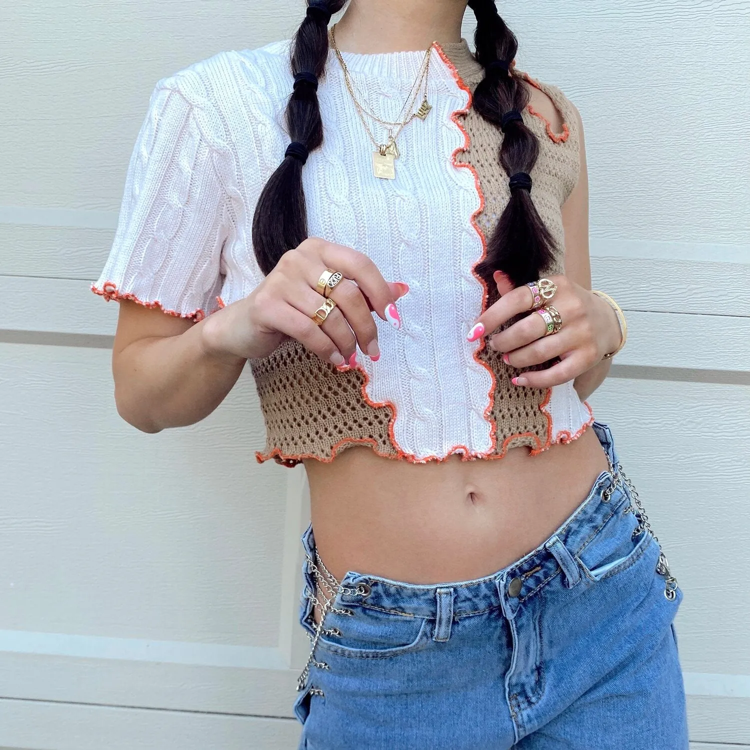Over the Moon Knit Top
