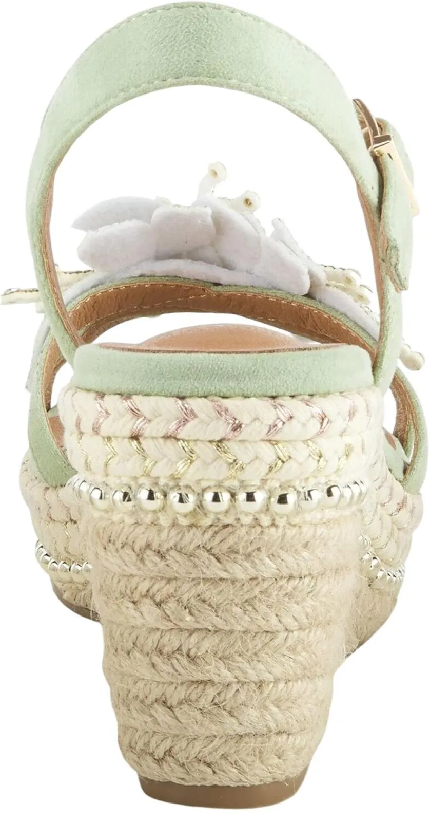 Patrizia Women's Sttropez Wedge Sandals Mint Green 8.5M (EUR 39)