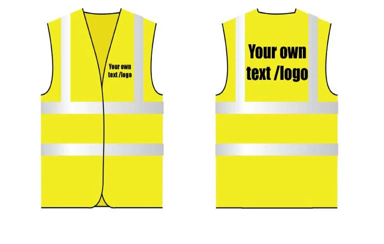Personalised Hi Viz Jacket with Your Logo