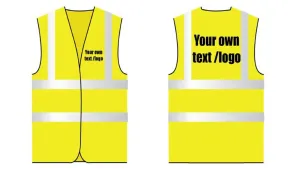 Personalised Hi Viz Jacket with Your Logo