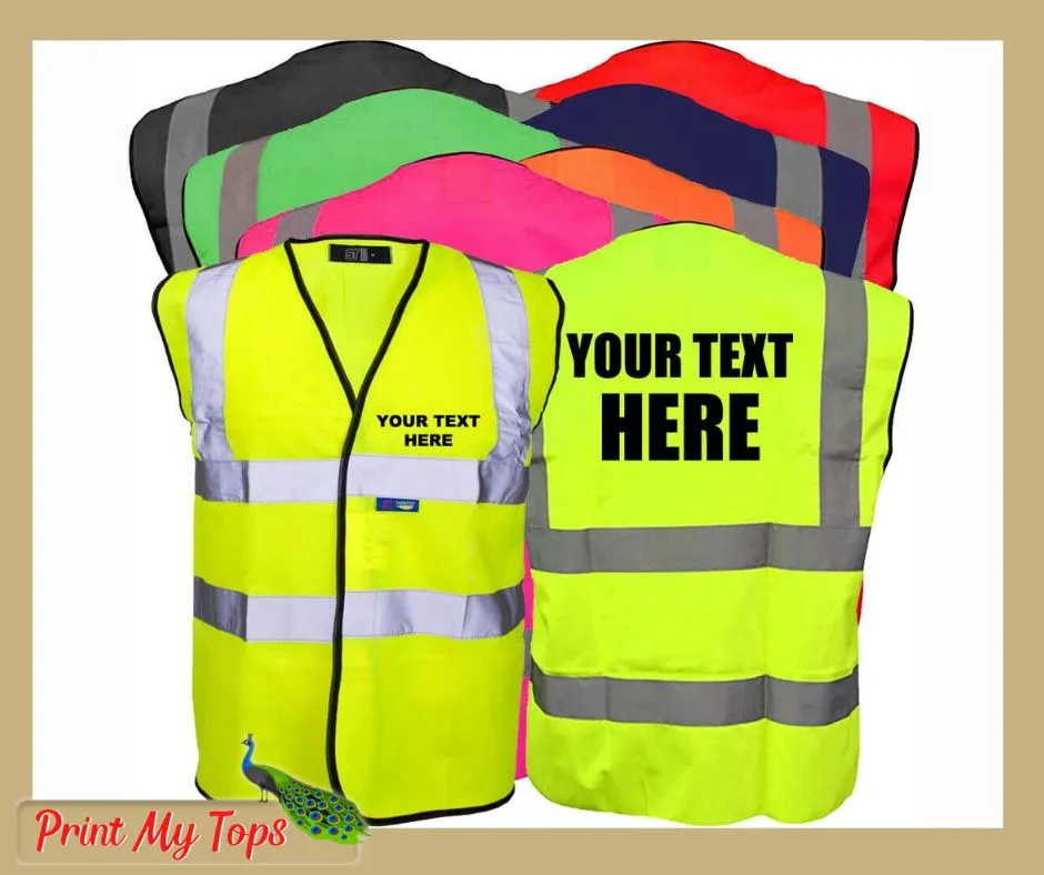 Personalised Hi Viz Jacket with Your Logo