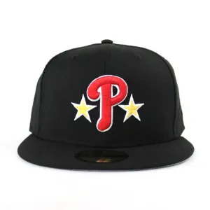 Philadelphia Phillies New Era 59Fifty Fitted Hat (Air Jordan 12 Retro Gray Under Brim)