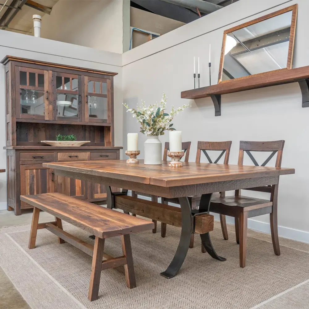 Pierce Reclaimed Barnwood Dining Table