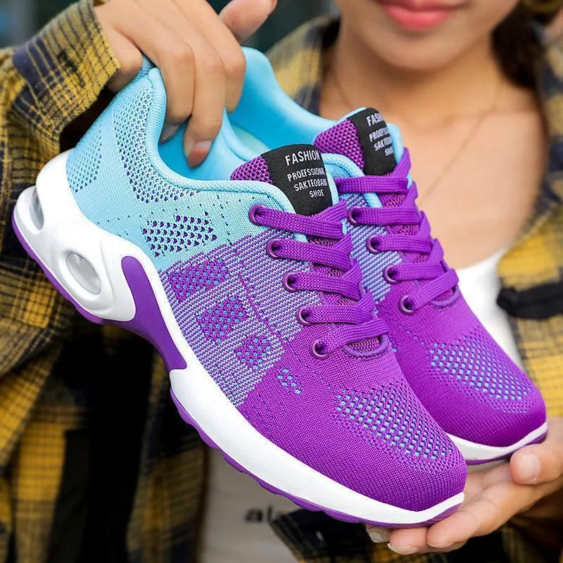 Plus Size Running Air Cushion Casual Sneakers