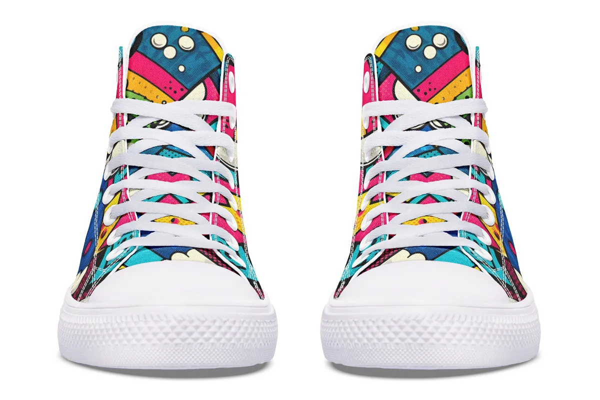 Pop Art High Tops