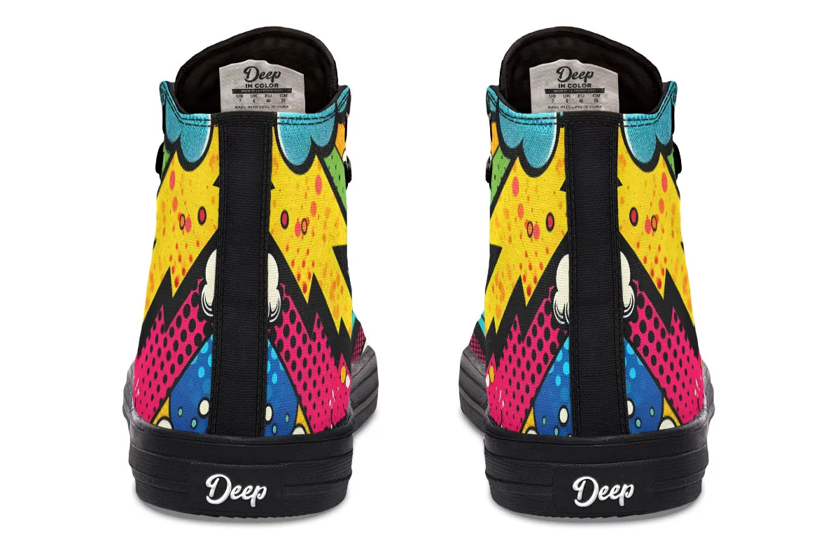 Pop Art High Tops