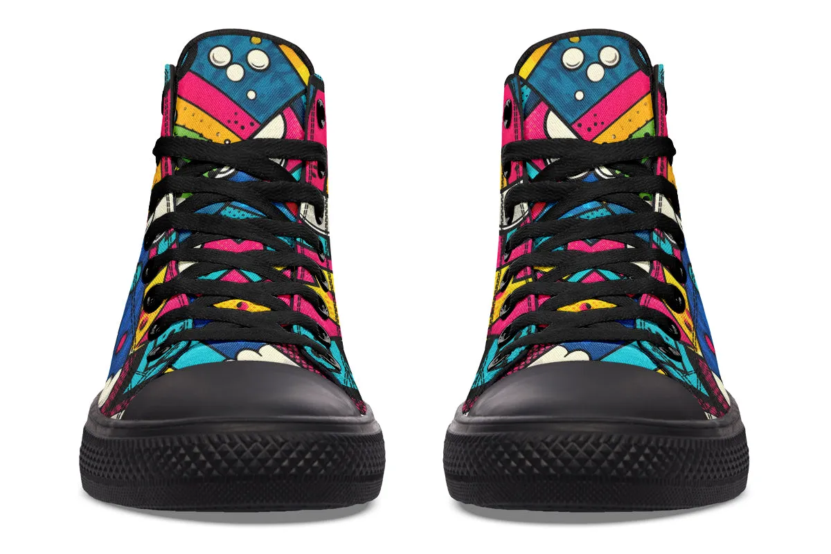 Pop Art High Tops