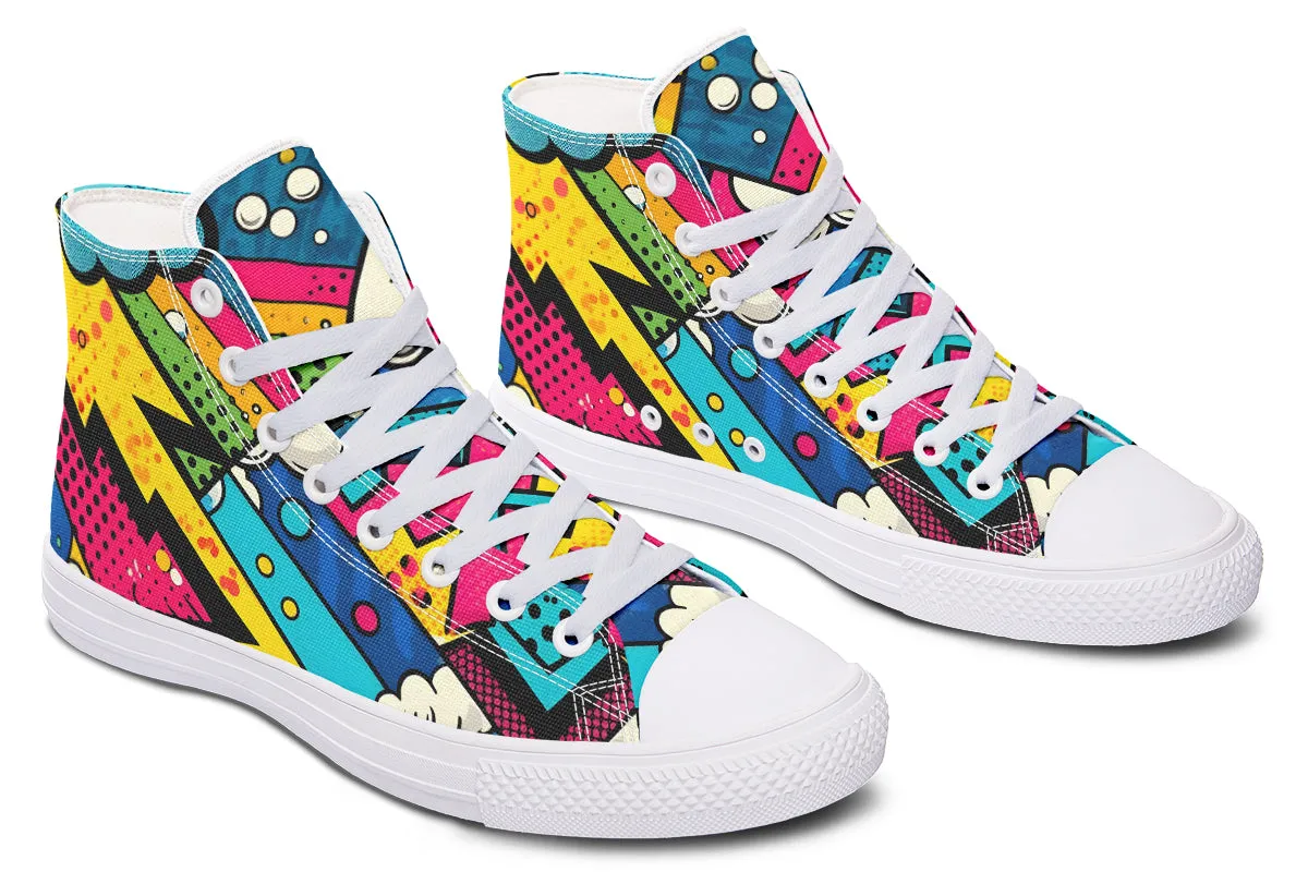 Pop Art High Tops