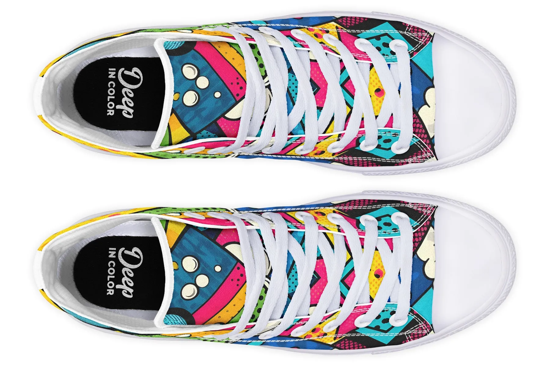 Pop Art High Tops