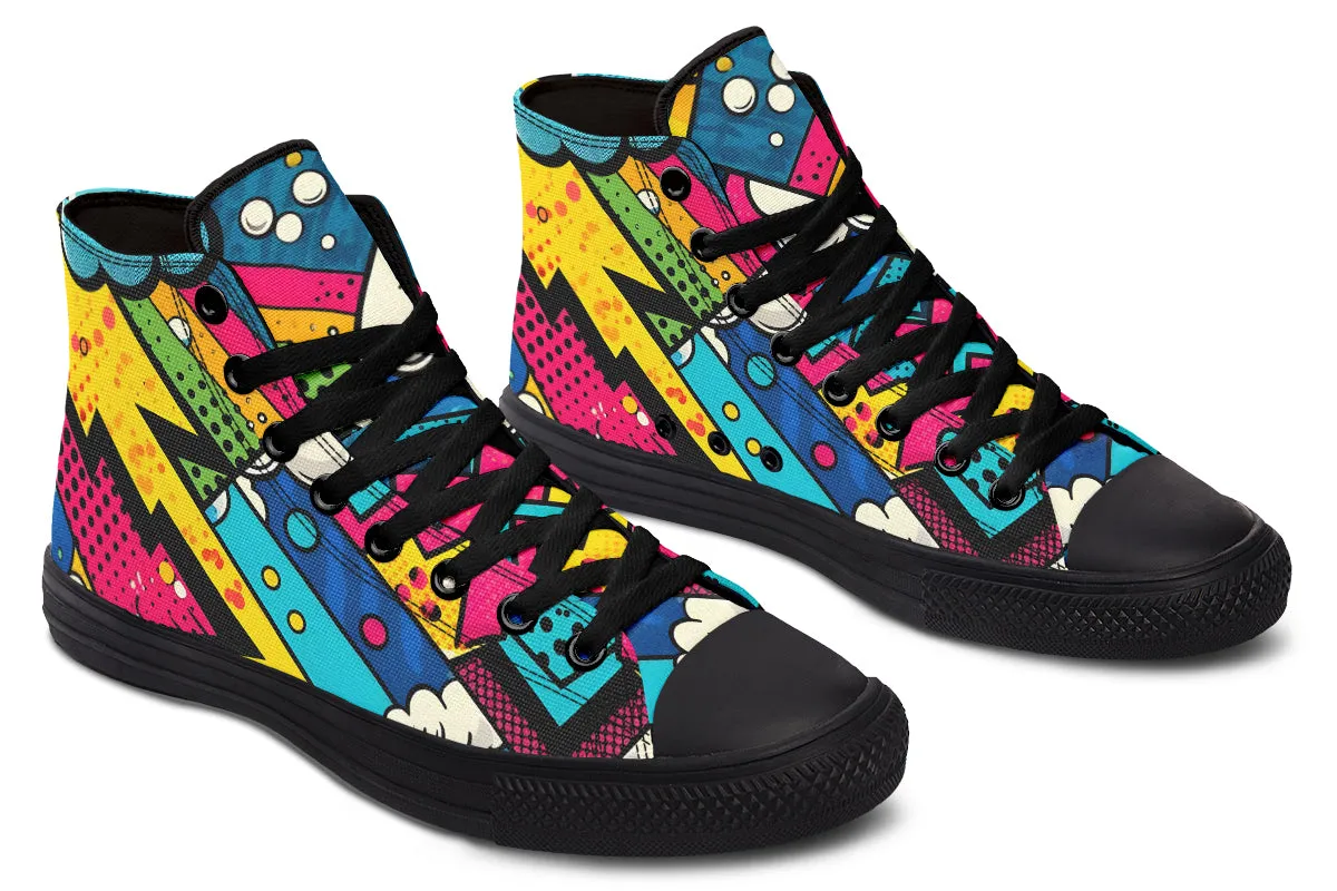 Pop Art High Tops