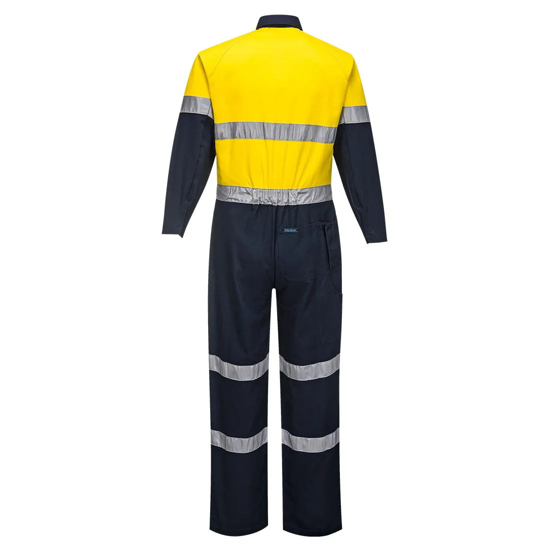Portwest Hi Vis 2 Tone Regular Weight Coveralls c/w Reflective Tape MA931
