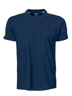 Projob 2019 Workwear cotton-work-tee-shirt-crew-neck-t enhanced visibility