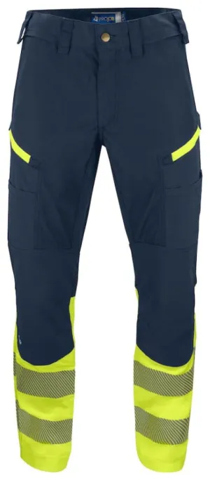 Projob Hi Vis Workwear 6528 Stretch Service Trousers class1