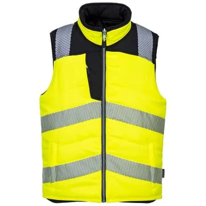 PW3 Segmented Hi Vis Bodywarmer-Gilet Class 2- Portwest PW374