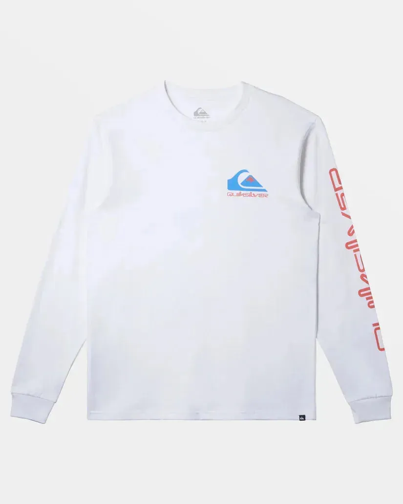 Quiksilver Men's Comp Logo Long Sleeve Tee