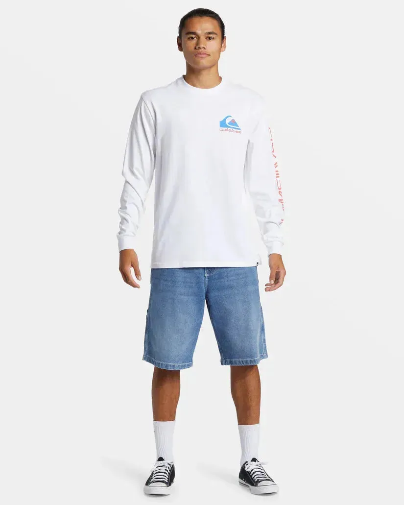 Quiksilver Men's Comp Logo Long Sleeve Tee
