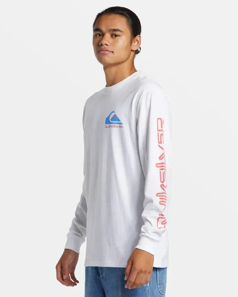 Quiksilver Men's Comp Logo Long Sleeve Tee