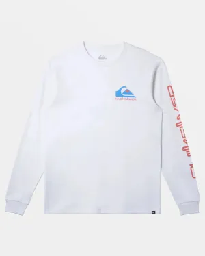 Quiksilver Men's Comp Logo Long Sleeve Tee
