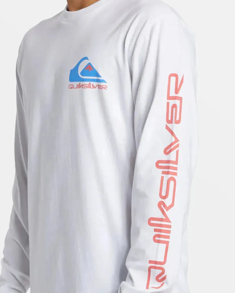 Quiksilver Men's Comp Logo Long Sleeve Tee