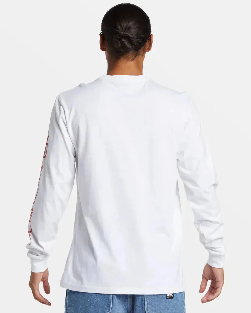 Quiksilver Men's Comp Logo Long Sleeve Tee