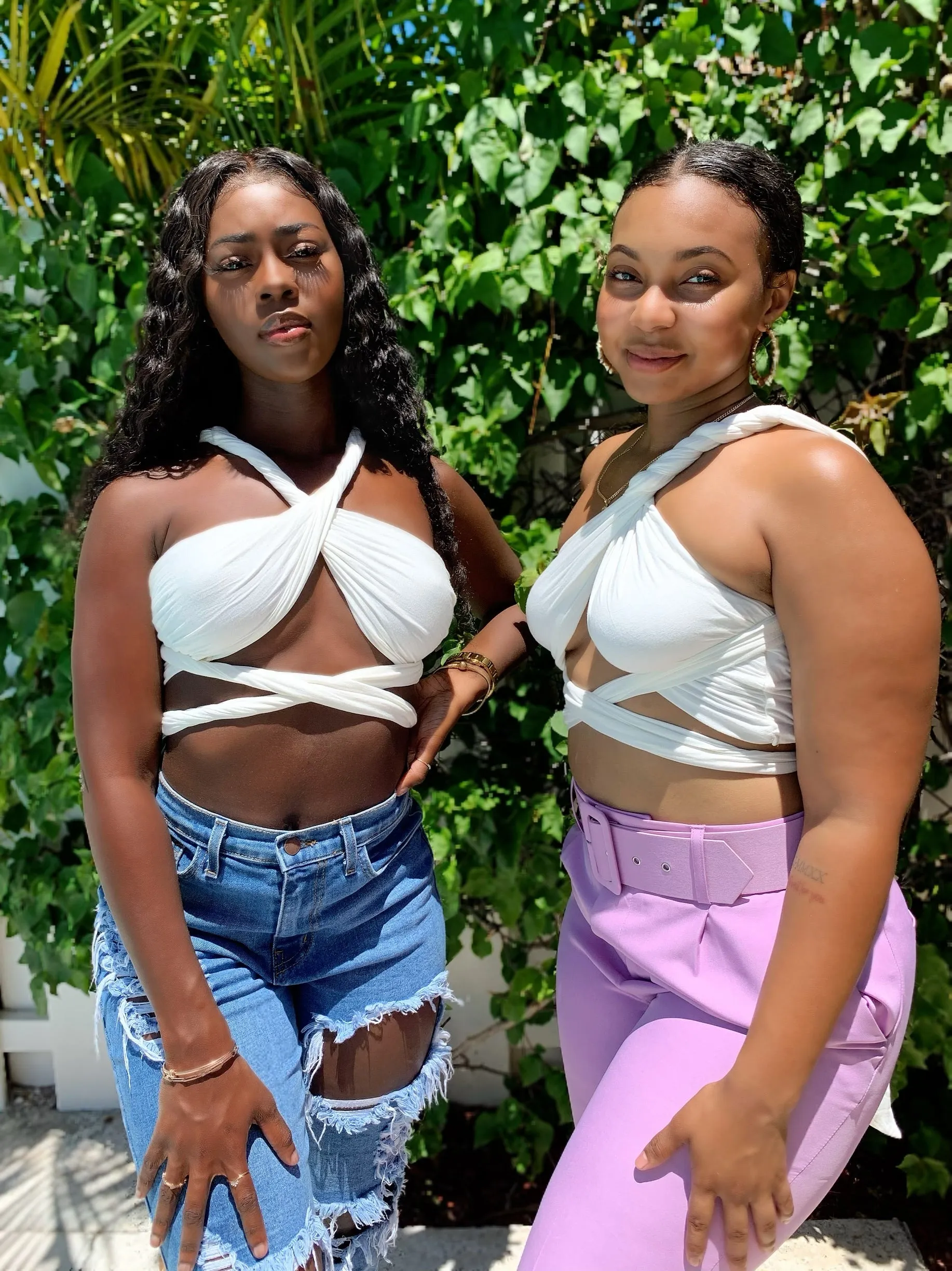 "Ari" Wrap Top