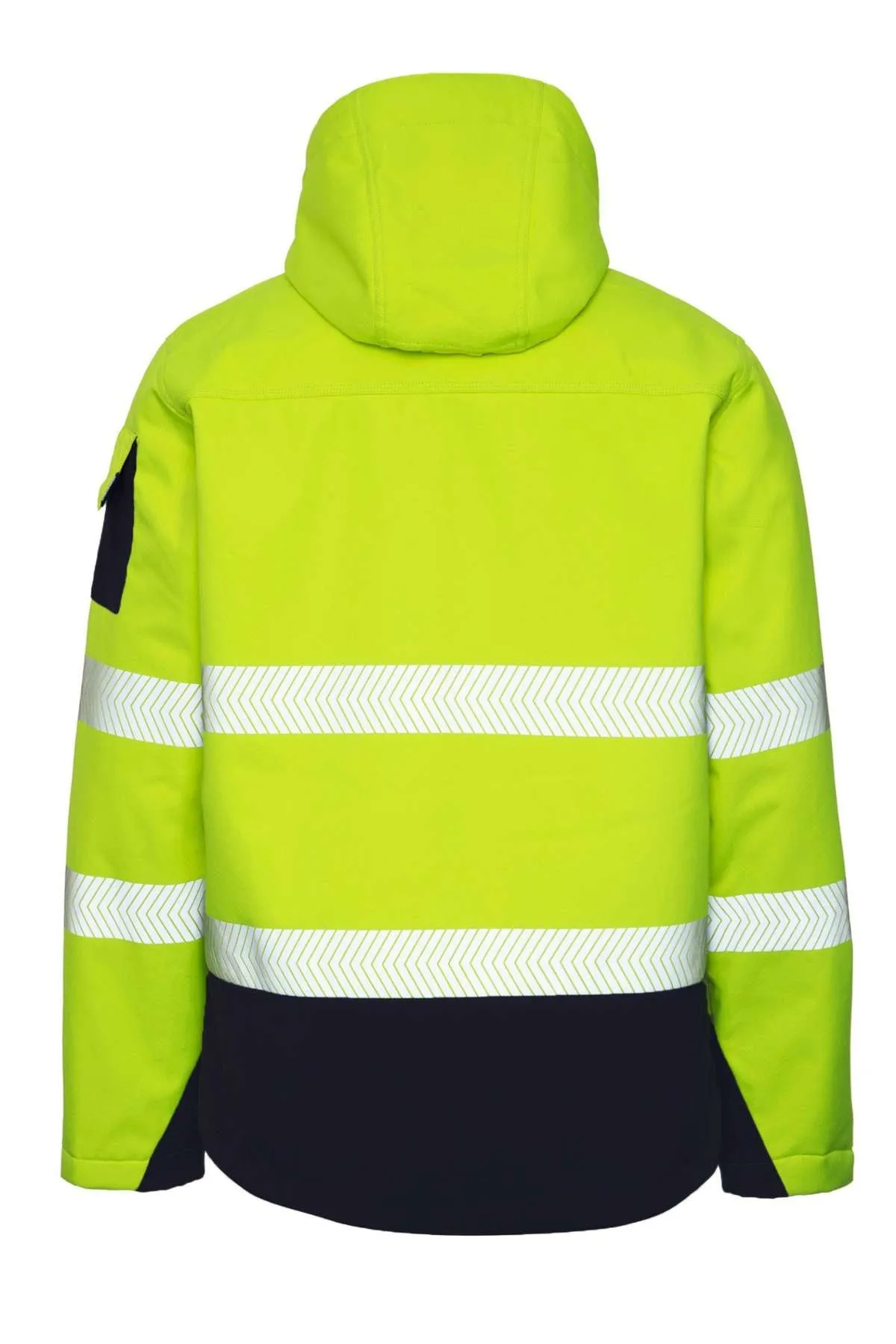 Rainbird Hi Vis Jones Softshell Sherpa Lined Jacket