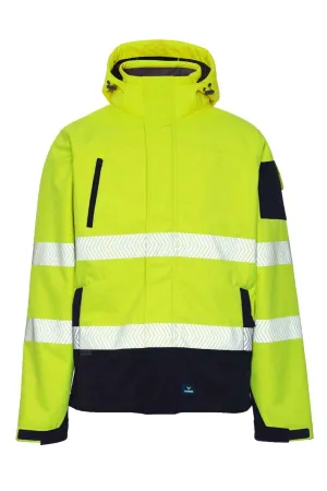 Rainbird Hi Vis Jones Softshell Sherpa Lined Jacket