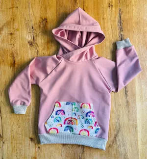 Rainbow Hoodie - Age 6