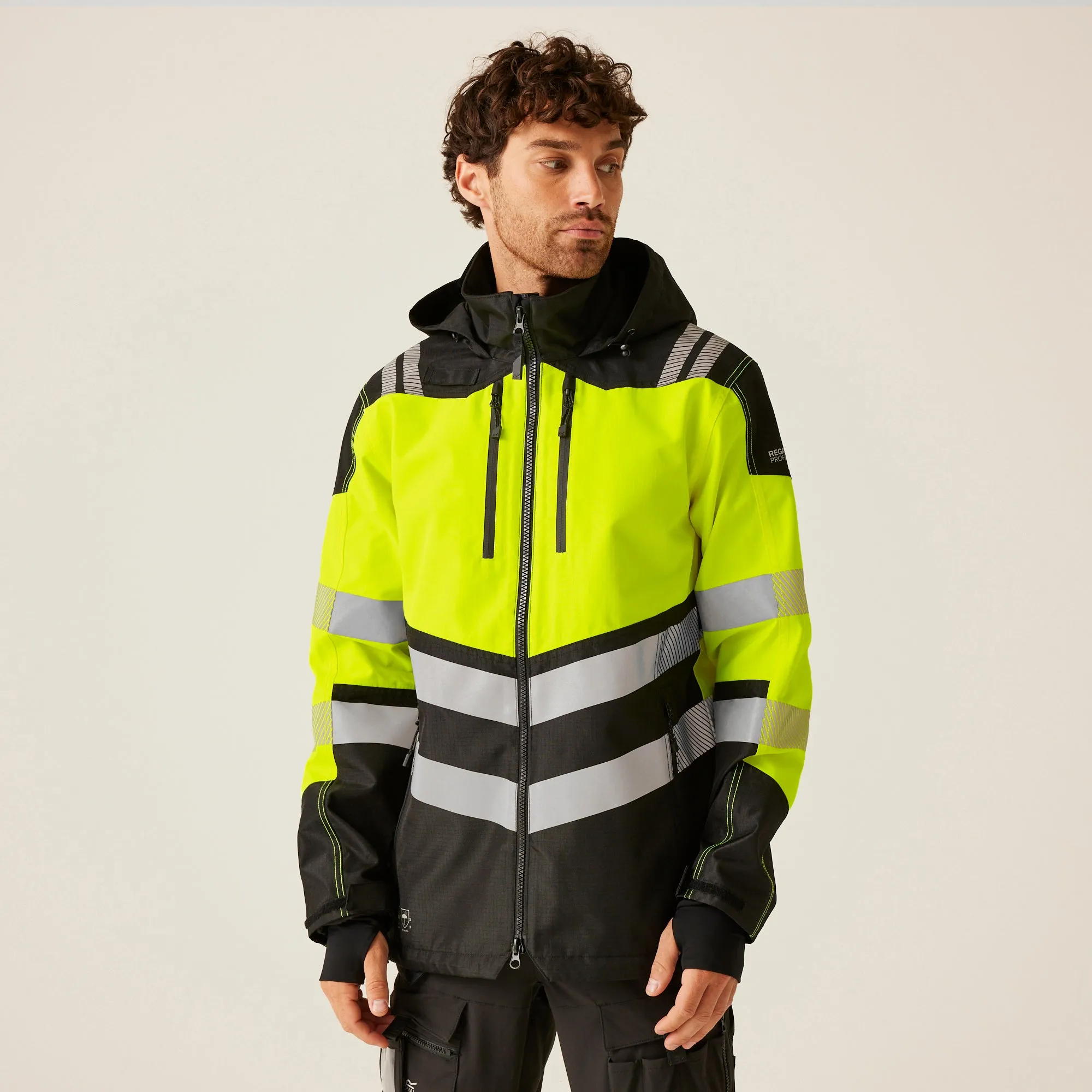 Regatta Hi-Vis X-PRO Waterproof Shell Jacket Class 2