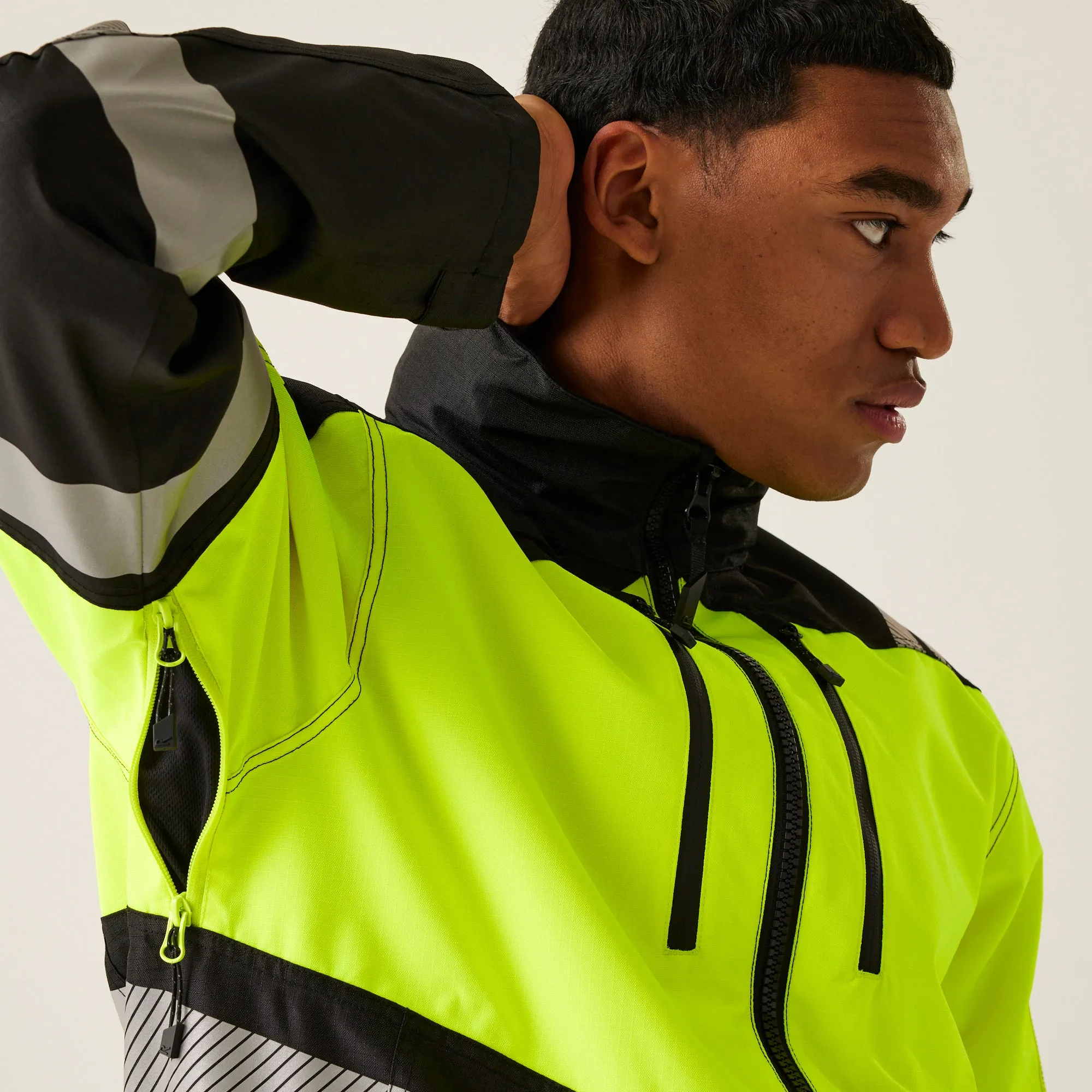 Regatta Hi-Vis X-PRO Waterproof Shell Jacket Class 2