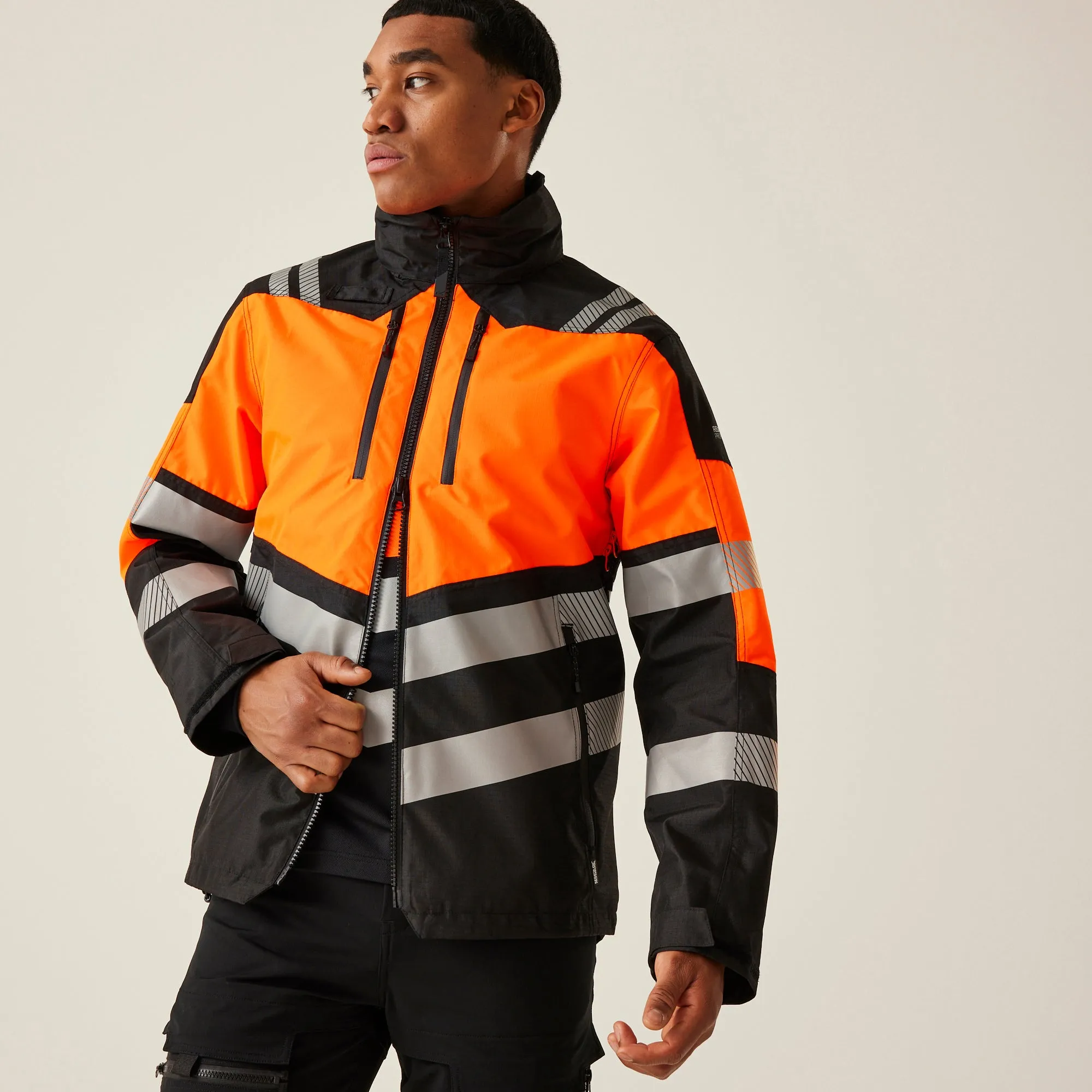 Regatta Hi-Vis X-PRO Waterproof Shell Jacket Class 2