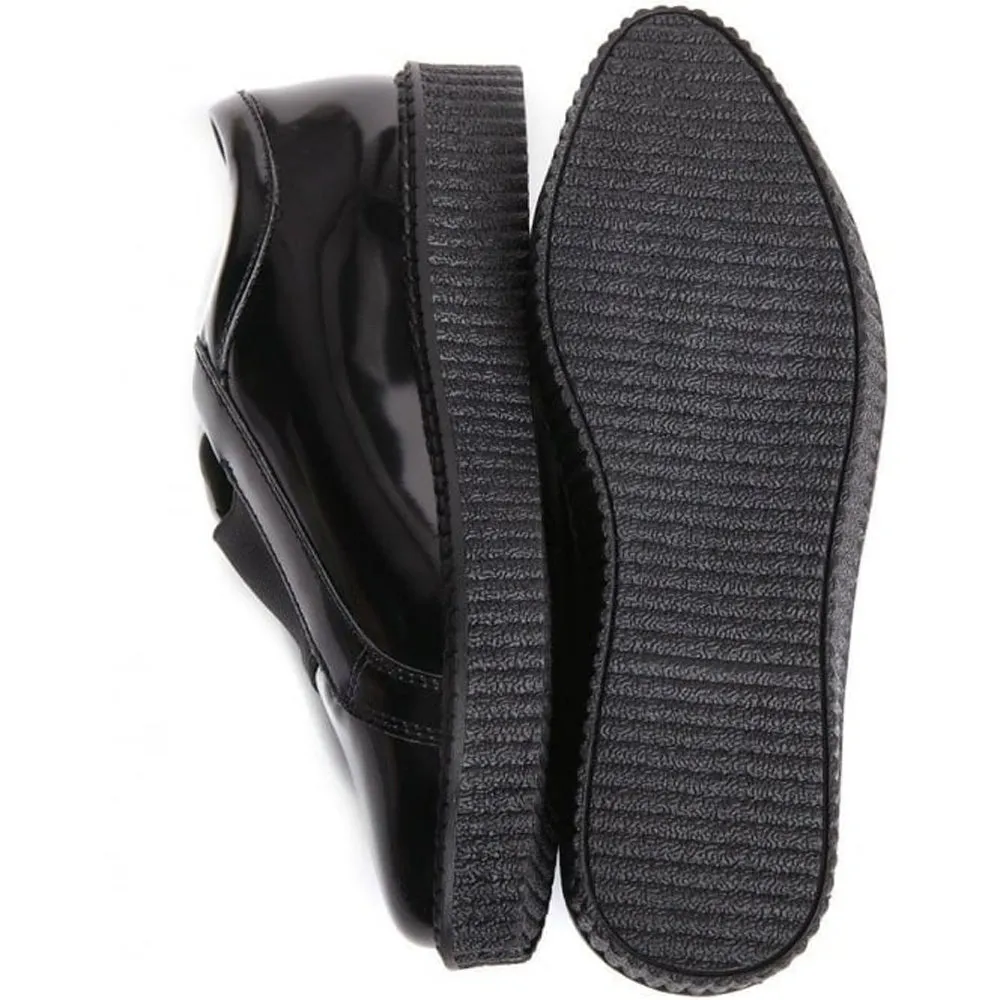 RELIGION Women's Creature Trainer Slip On Sneakers, Black