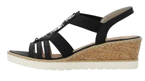 REMONTE- WOMEN'S R6264-00 SANDAL
