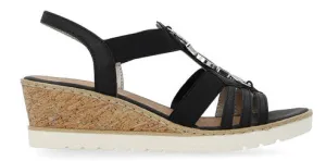 REMONTE- WOMEN'S R6264-00 SANDAL