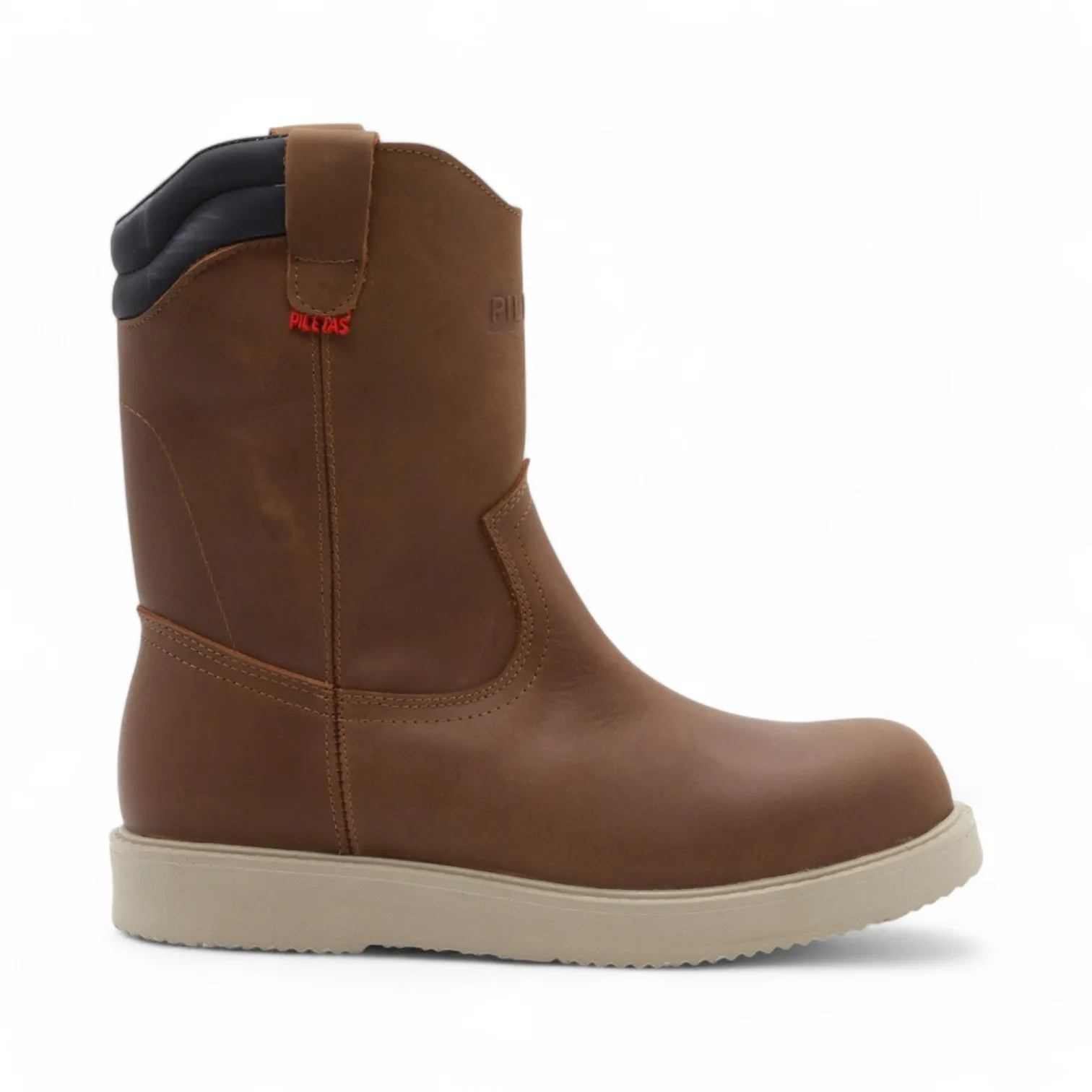 Rooper Men's Ocher Leather Steel Toe Boots