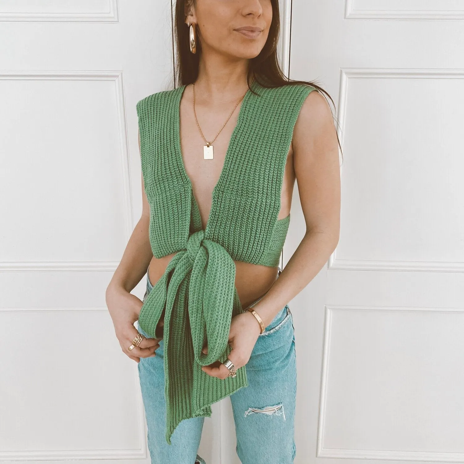 Rosalie Green Top