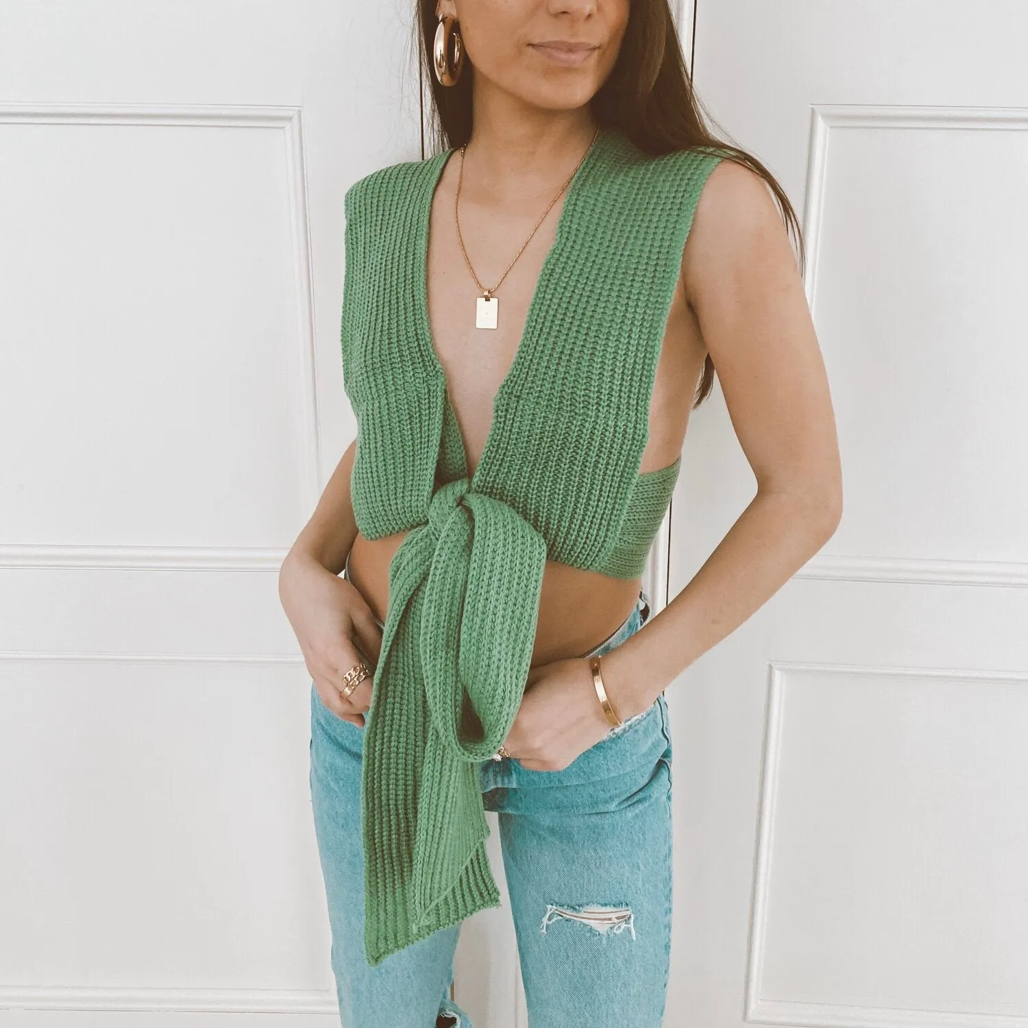 Rosalie Green Top