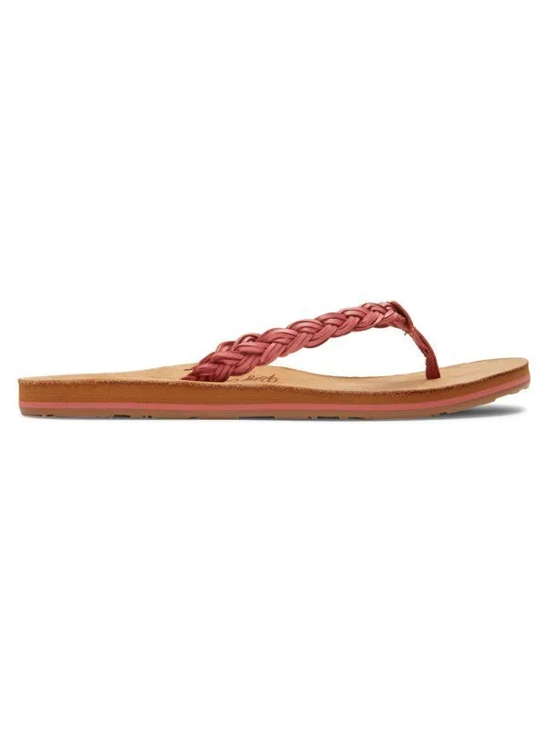 Roxy Womens Lorraine Braid Sandals