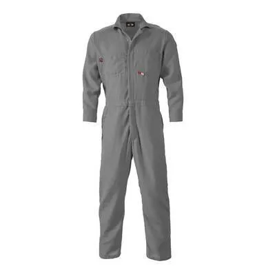 Saf-Tech Indura 9 oz FR Grey Contractor Coverall CJS1680