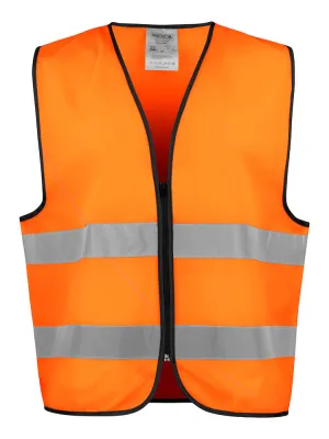 Safety Vest With Zipper - 6709