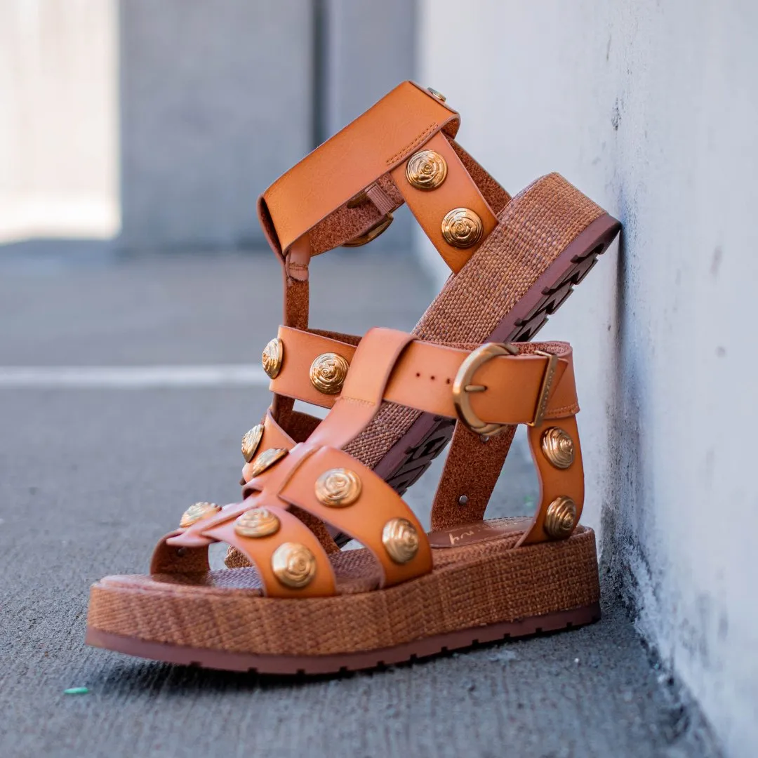 Sam Edelman: Katy Stud in Redbrown